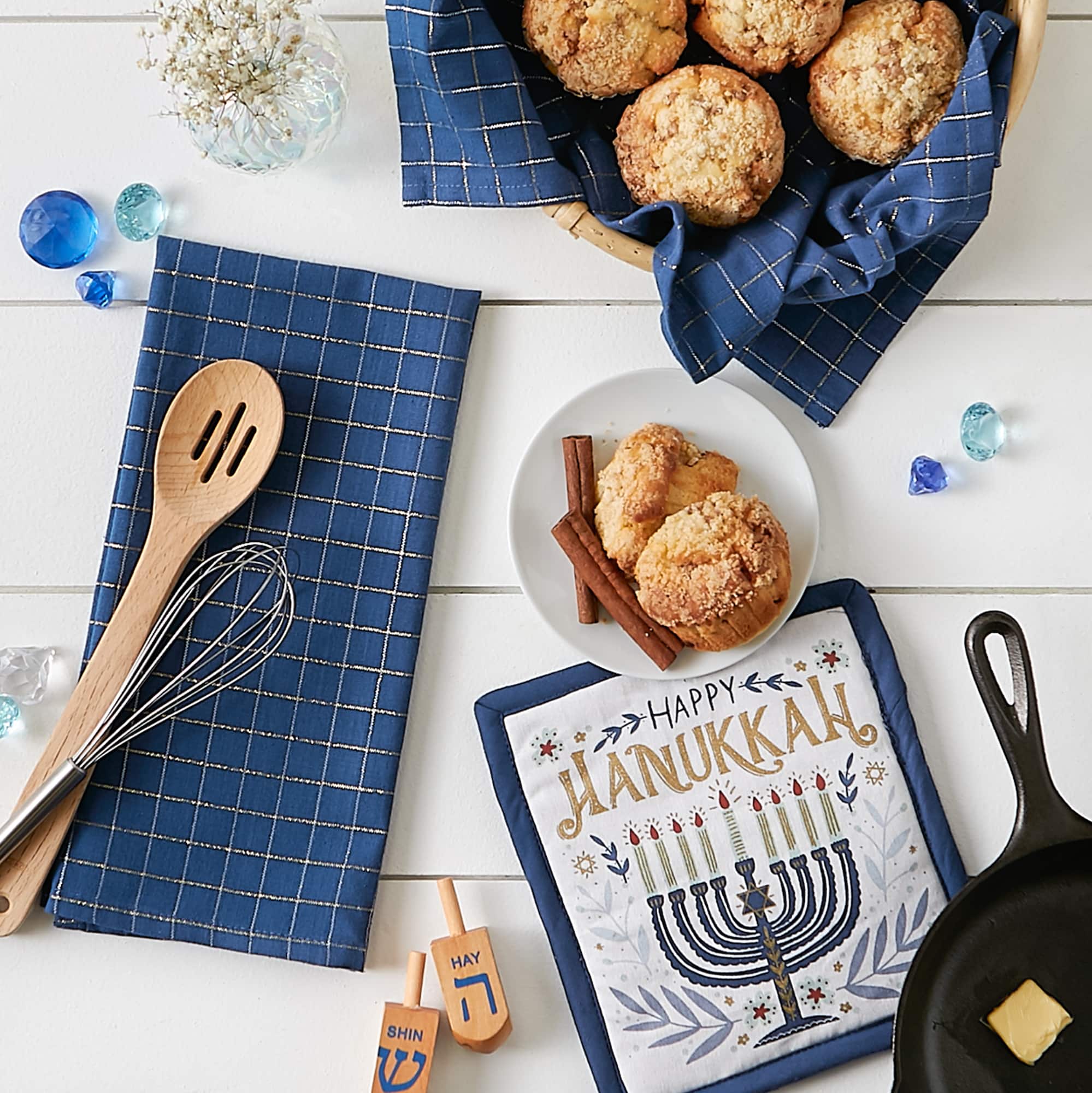 DII® Hanukkah Potholder Gift Set